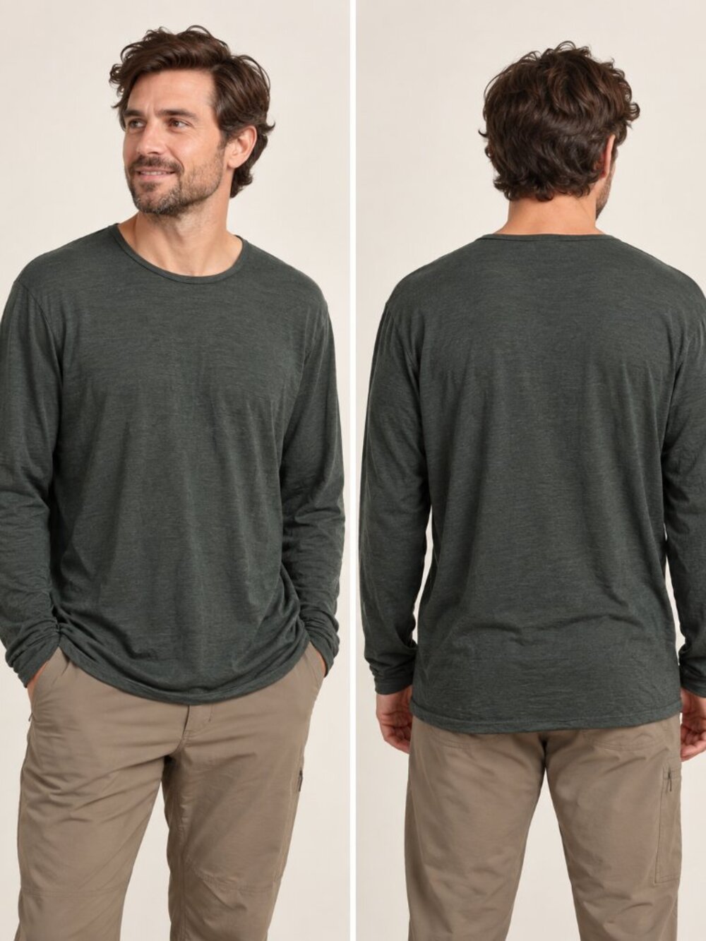 Cloudveil 100% Merino Wool Long Sleeve Base Layer Shirt XXL Made in Canada